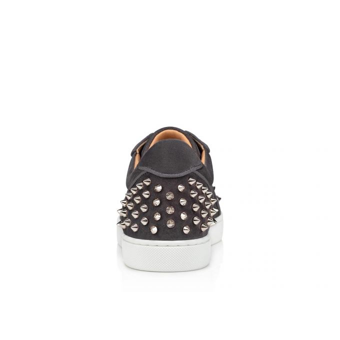 Christian Louboutin Vieira 2 Orlato Veau Velours Sneakers Sneakers Dame Grå | DK-46958