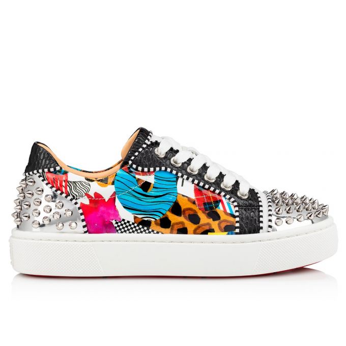 Christian Louboutin Vieirissima 2 Orlato Calf Sneakers Sneakers Dame Flerfarvede | DK-39841