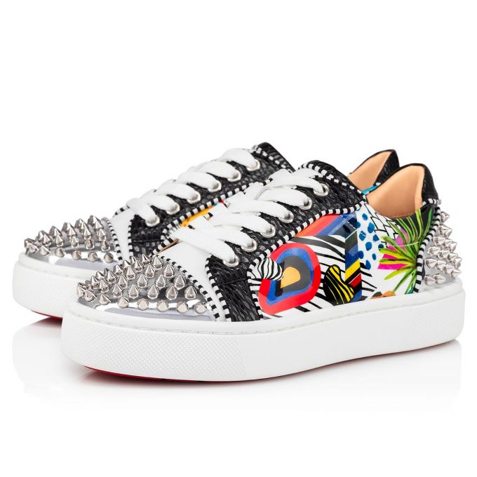 Christian Louboutin Vieirissima 2 Orlato Calf Sneakers Sneakers Dame Flerfarvede | DK-39841