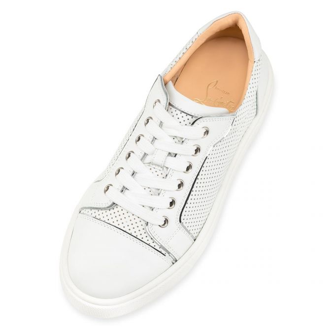 Christian Louboutin Vieirissima Calf Sneakers Sneakers Dame Hvide | DK-03522