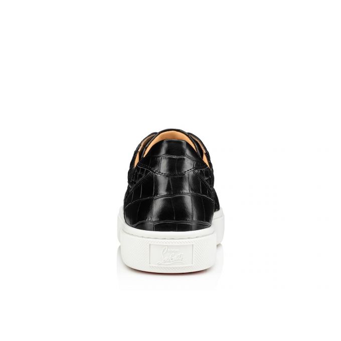 Christian Louboutin Vieirissima Calf Sneakers Sneakers Dame Sort | DK-26188