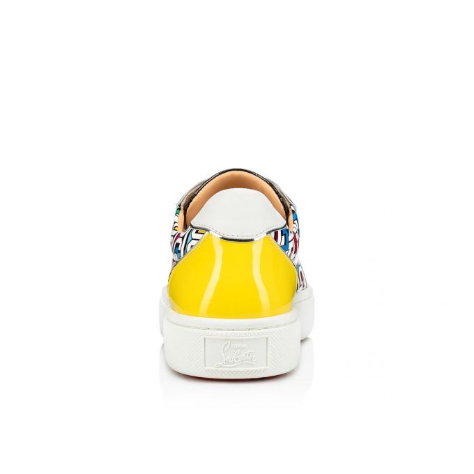 Christian Louboutin Vieirissima Lak Sneakers Sneakers Dame Flerfarvede | DK-16772