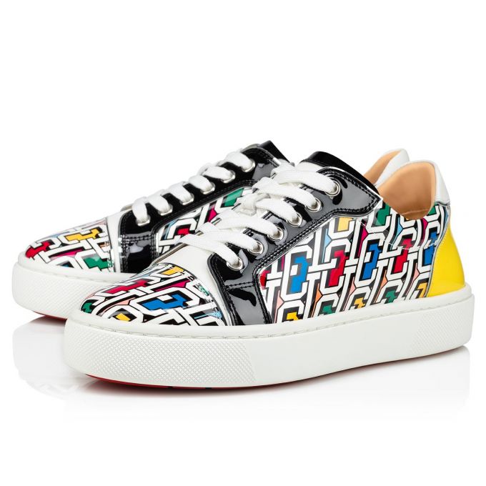 Christian Louboutin Vieirissima Lak Sneakers Sneakers Dame Flerfarvede | DK-16772