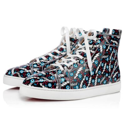 Christian Louboutin Louis Orlato Creative Læder Sneakers Sneakers Herre Sort | DK-28751