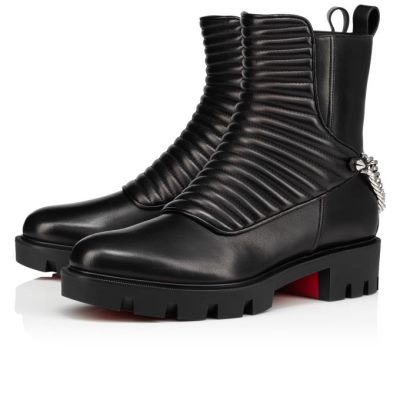 Christian Louboutin Maddic Max Calf Boots Støvler Dame Sort | DK-68914