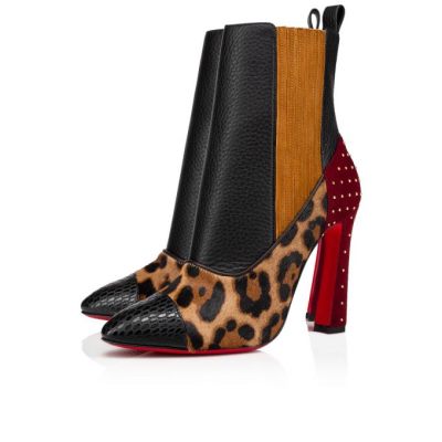 Christian Louboutin Me In The 90s Plume 100 Version Exotic Læder Boots Støvler Dame Flerfarvede | DK-29640