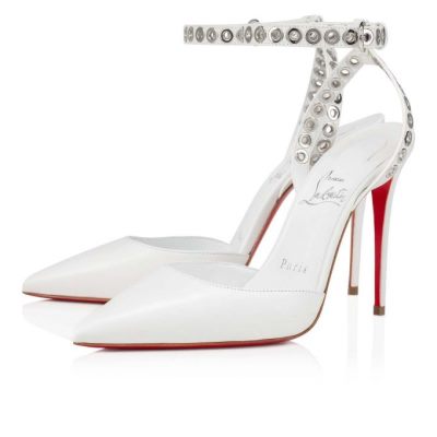 Christian Louboutin Pumpaclou 100 Pumps Pumps Dame Hvide | DK-88151