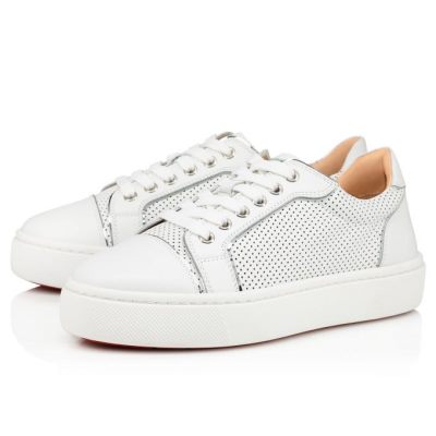 Christian Louboutin Vieirissima Calf Sneakers Sneakers Dame Hvide | DK-03522